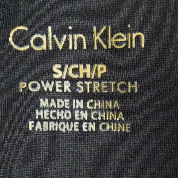 Black Leatherette&Jersey Cummerbund Elastic Waist Washable Pencil Skirt SzS - Picture 3 of 9